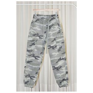 Camouflage Cargo Jogger Pants